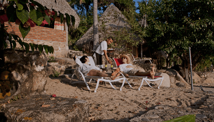 Taxi acuatico para llegar a Yelapa Jalisco